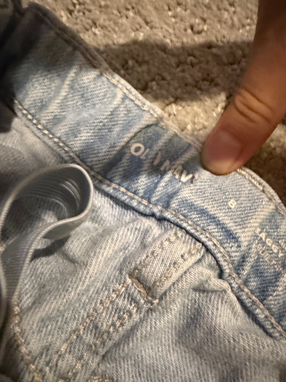 Old Navy Light Blue Bootcut Men’s Jeans - Picture 5 of 5